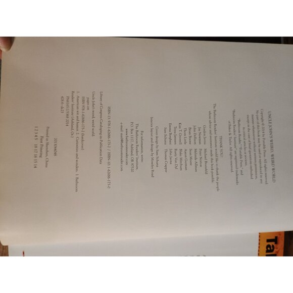 Uncle John's Weird, Weird World : Who, What, Where, When, and Wow! by Bathr - Picture 6 of 7